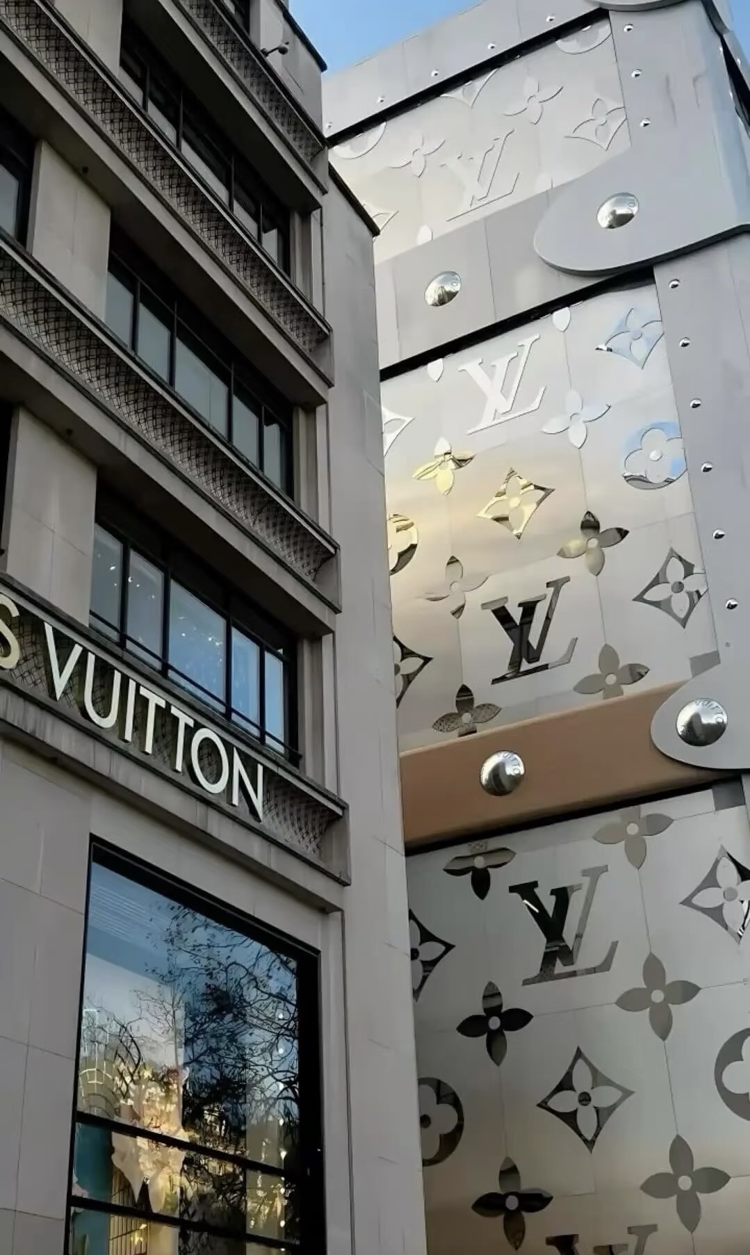 Luxury LV Storefront